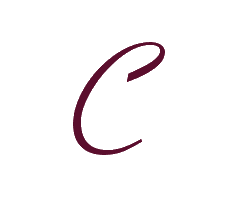 Chel Caboodle site logo letter C